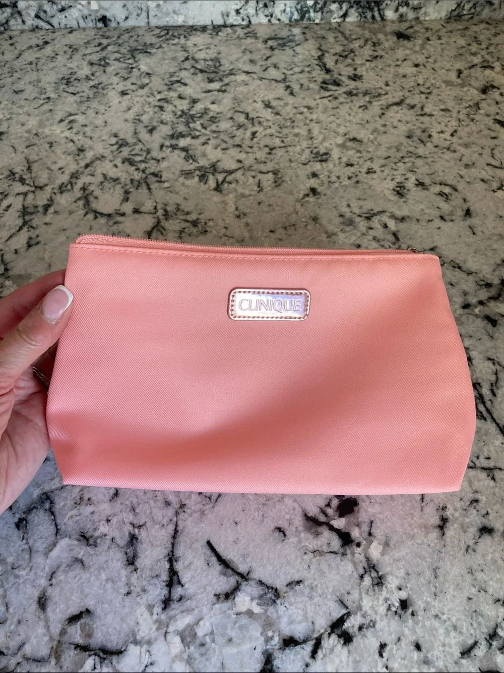 Clinique Soft Pink Makeup Pouch